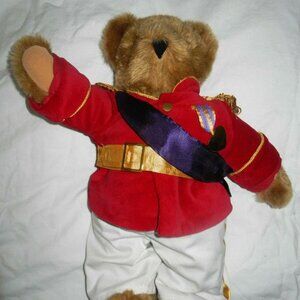 Vermont Teddy Bear Light Brown 16" Dressed As Prince Charming No Glass Slipper